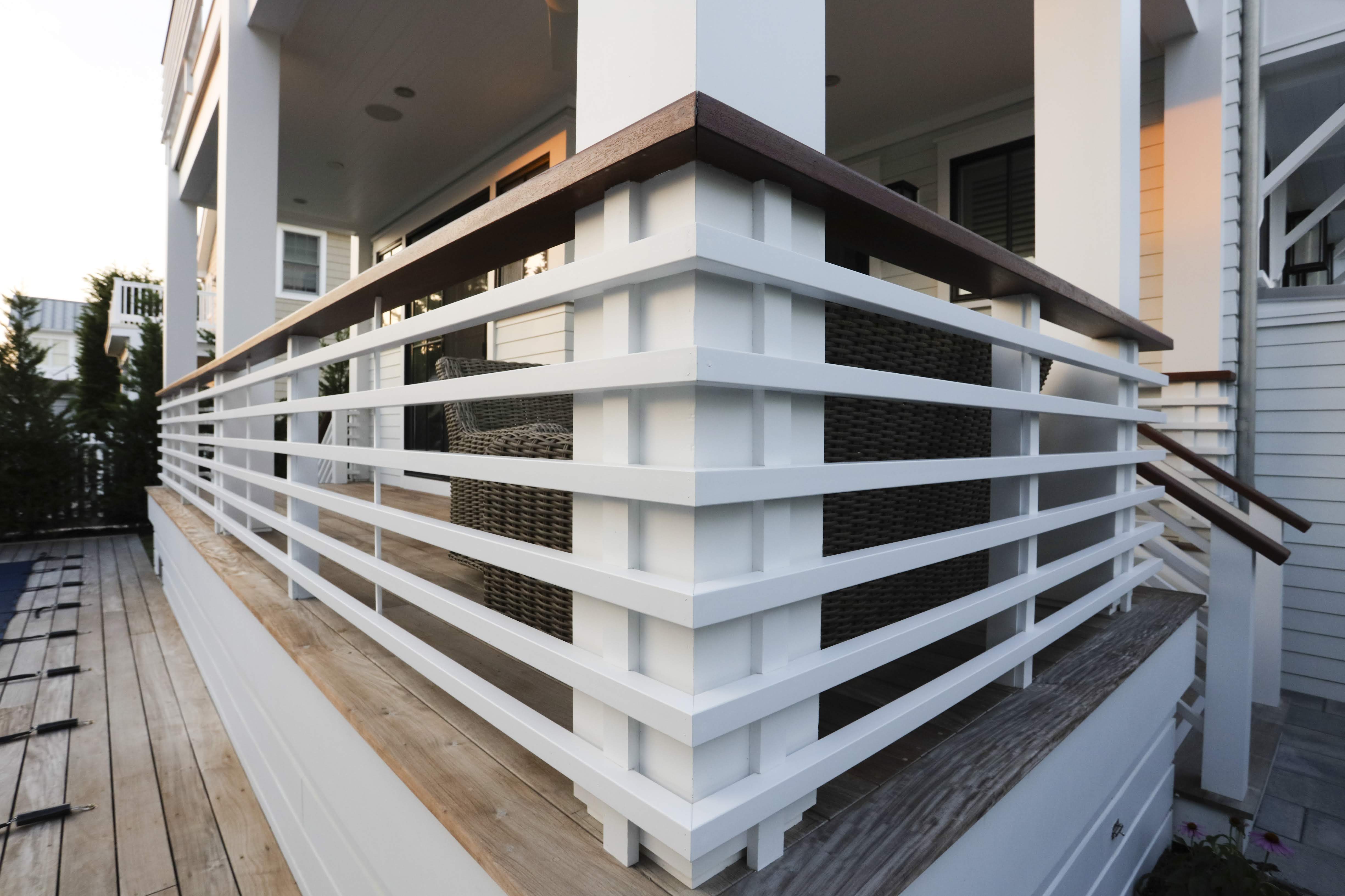 Custom Horizontal railings